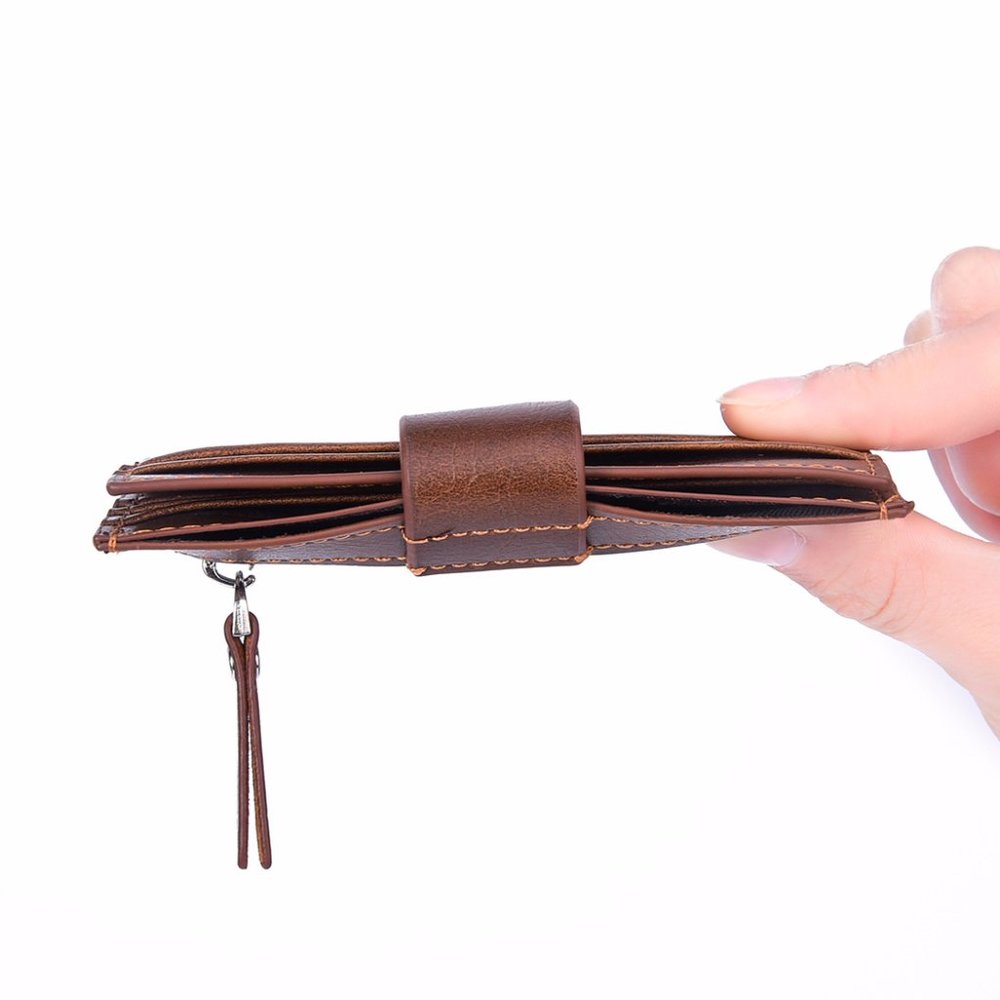 Minimalist Slim Wallet Money Clip - Picture 3 of 12